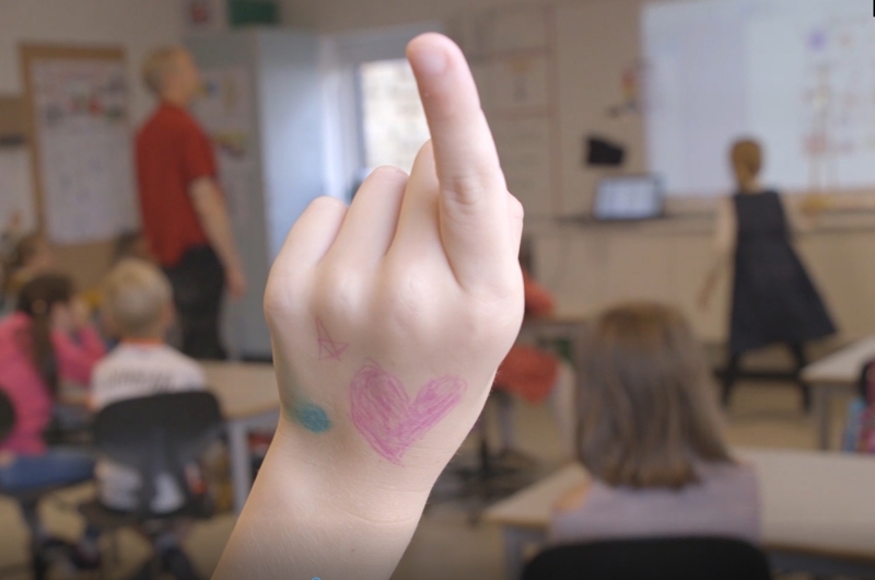 Finger i vejret